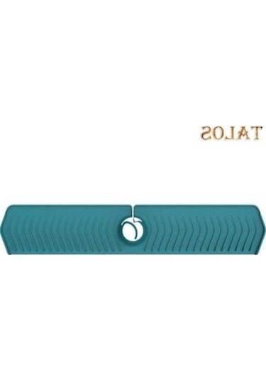 Novahub Koyu Yeşil Silikon Lavabo Bataryası Drenaj Pedi, Kolay Kurulum, Mutfak İçin Koyu Yeşil