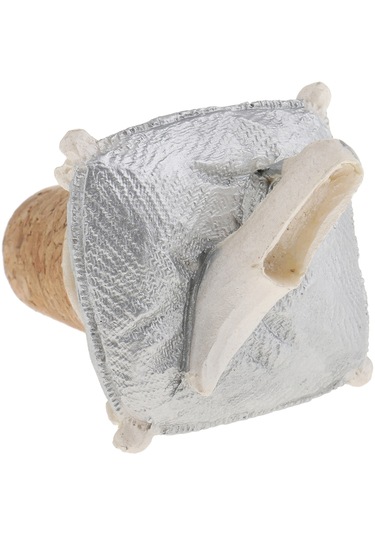 Suntek Rustik Düğün Şarap Şişesi Tıpası Topuk Çok Renkli