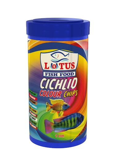 Malawi Mix, Cichlid Mix ve Colour 3x250ml Balık Yemi ve Vitamini