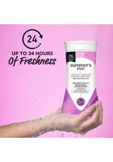 Summer's Eve Genital Bölge Temizleme Jeli Island Splash 444ml