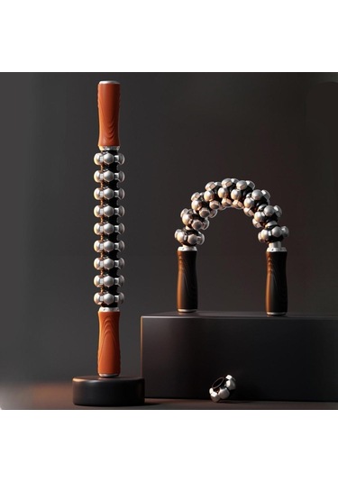 Suntek Masaj Silindiri Manuel Kas Aleti Sırt, Baldır, Bacak Siyah