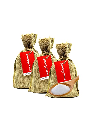 Tuzcu Ahmet 3 Adet 1 KG Jüt Torbada Kristal Çankırı Kaya Tuz