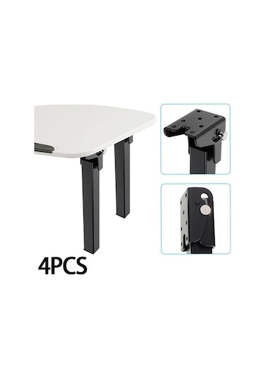 Suntek 4 Parça Katlanır Masa Ayakları Cafe Oturma Odası 550mm