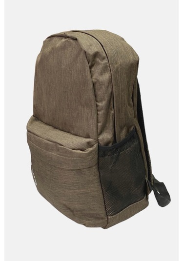 Su Geçirmez Kumaş Ortaokul Lise Unisex Okul Sırt Ve Seyahat Çantası - Kahverengi