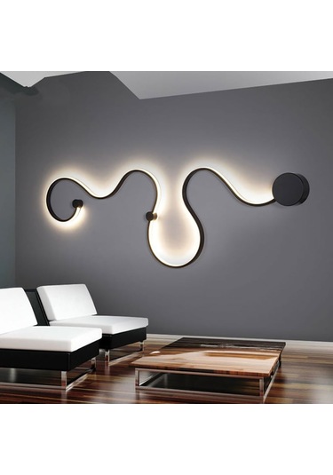 Tra30078 Eco 120*30 Cm Led Aplik Snake (545959876) Beyaz