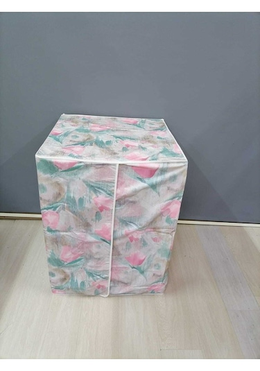 Çamaşır Makinesi Örtüsü Pembe