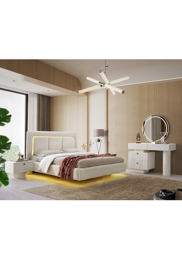 Merakeş Mdf Yatak Odası Takımı