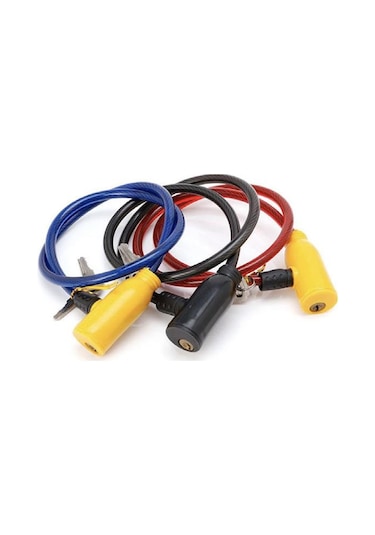 Forte Gt Xbyc 562 Bisiklet Anahtarlı Kilit Bisiklet Kilidi. Scooter Kilidi Siyah