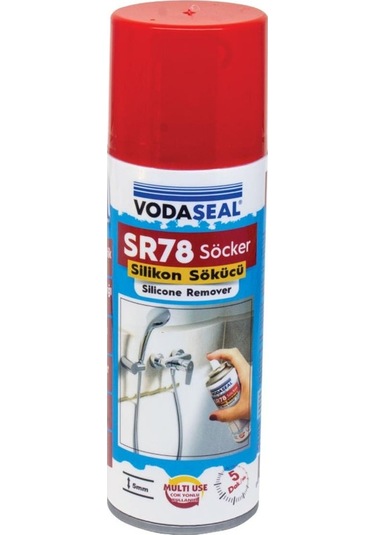 Vodaseal Silikon Etiket Mastik Küf Pas Boya Sökücü Sprey 200 Ml (468901227) Çok Renkli
