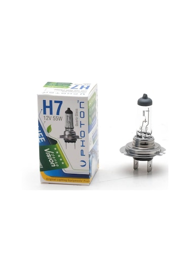 Photon H7 Halojen Far Ampülü Daha Fazla Işık Uzun Ömürlü