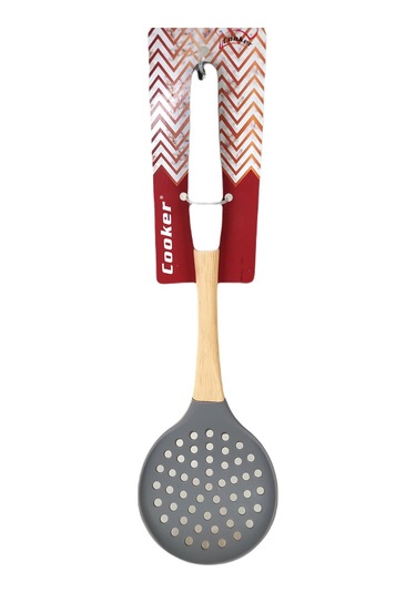 Cooker Lüx Silikon Kevgir 33cm Gri Ckr2319