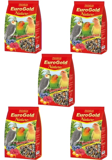 Eurogold Paraket Yemi 750 G x 5 Adet