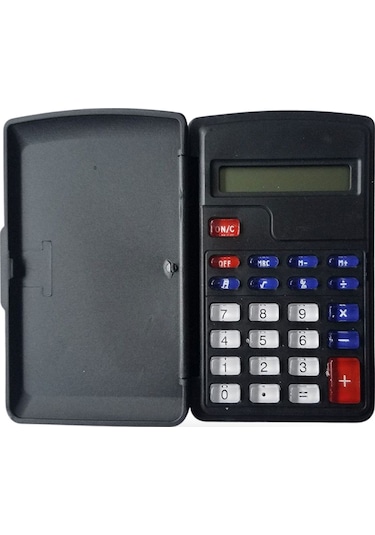 Büro Ev Ofis İşletmesi İçin Mini Tip Hesap Makinesi Bej