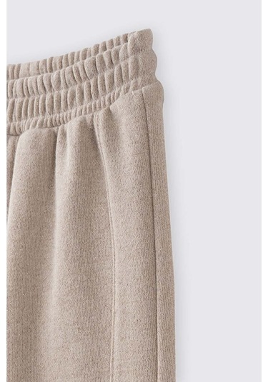 Panço Simli Bej Kız Çocuk Eşofman Altı 2521gb01011 Bej