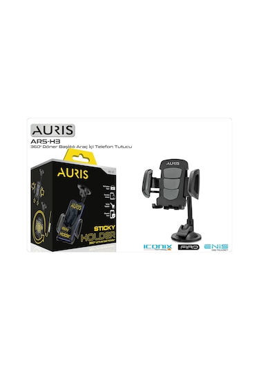 Telefon Tutucu Dikiz Ayna Uyumlu Auris Ars-h3 Çok Renkli