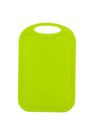 Yeşil Kaymaz Plastik Kesme Tahtası Gıda Meyve Doğrama Blok Mat Mutfak Aşçı Kaynağı