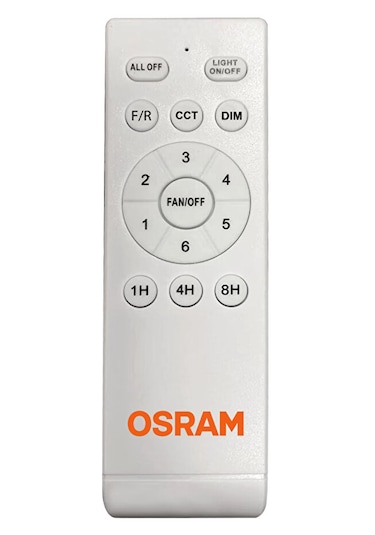 Ceiling Blade Fan 18w 3 Kanatlı Siyah Kumandalı Tavan Vantilatörü