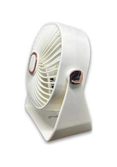 Zb112 Taşınabilir Masaüstü Beyaz Usb Fan