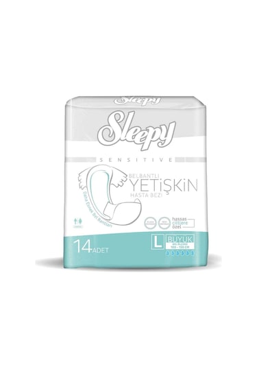 Sleepy Sensitive Hasta Bezi L 14 Adet