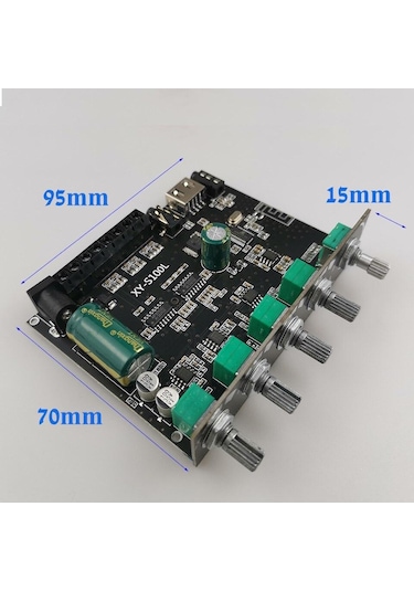 Jms 2 50w+100W Güç Subwoofer Bluetooth Amplifikatör