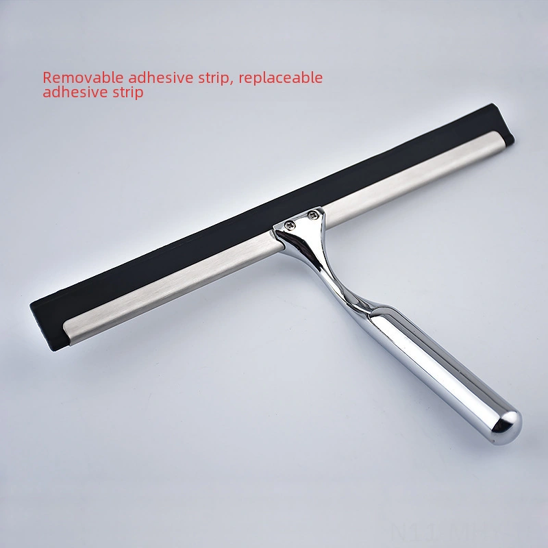 Monyee Cam Temizleyici - Çinko Alaşımlı Ve Paslanmaz Çelik, Tek Taraflı Silme, Ev Kullanıma Uygun, Süper Tutuculu Siyah Kauçuk Bantlı A Modeli Diğer