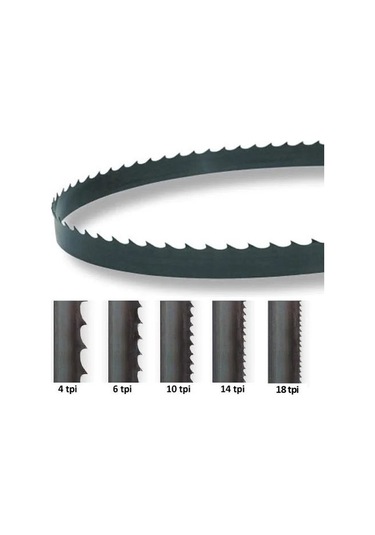 Metabo Bas 318/317 (13 x 0.65 mm - 6 diş) Karbon Şerit Testere BıçağI