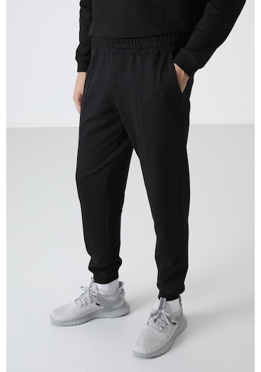 Tommy Life Keith Siyah Basic Erkek Eşofman Takım - 85231 Siyah