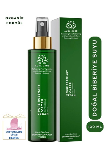 Aura Care Saç Dökülme Karşıtı ve Uzatma Etkili Biberiye Suyu 100 ML