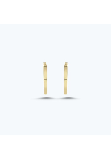 Altınbaş Altın Halka Küpe Akp0242-y-25977-20mm Çok Renkli