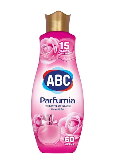 ABC Parfumia Romantik Gül Konsantre Çamaşır Yumuşatıcısı 1440 ML