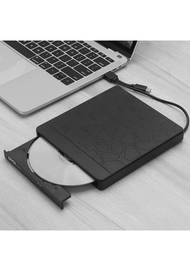 Sones Çok İşlevli Harici Dvd Sürücüsü Usb3.0 Cd Dvd +/-rw Yazıcı Ve Sd Yuvası