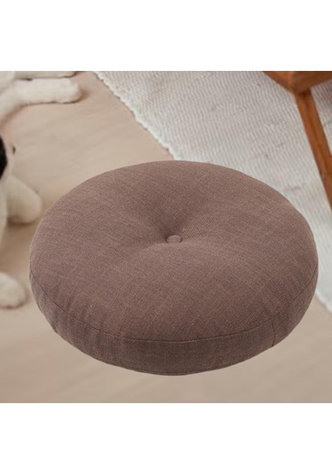 Suntek Zemin Yastığı Dekoratif Oturma Meditasyon Tatami Kahve