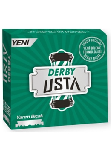 Derby Usta 100 Parça .berber Kırık Jilet