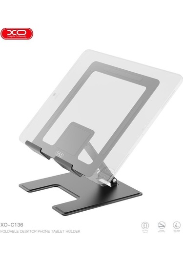 Xo C136 Katlanabilir Metal Tablet Ve Telefon Standı