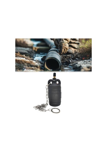 Homyl Şişirilebilir Boru Tıkacı Balon Duş Drenaj Dn50-için