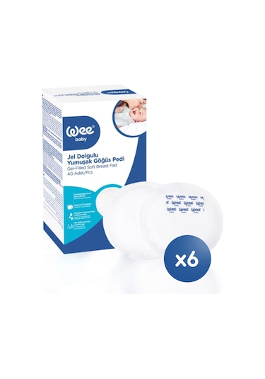 Wee Baby Klasik Göğüs Pedi Seti (40x6 240 Adet)