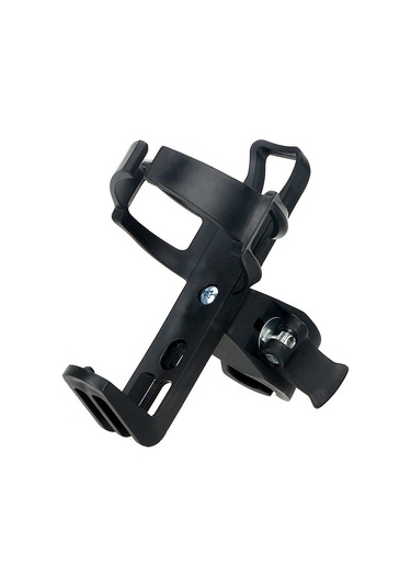 Siyah Dağ Bisikleti Bardak Standı Motosiklet Su Şişesi Kahve Sabitleme Kıskacı Tutucu Açık Spor Bisiklet İçecek Tutucu Siyah