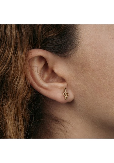 Herşey Nota Kadın Gold Renk Kalp Desenli Açılabilir Kapaklı Resimlikli Kalp Kolye Altın