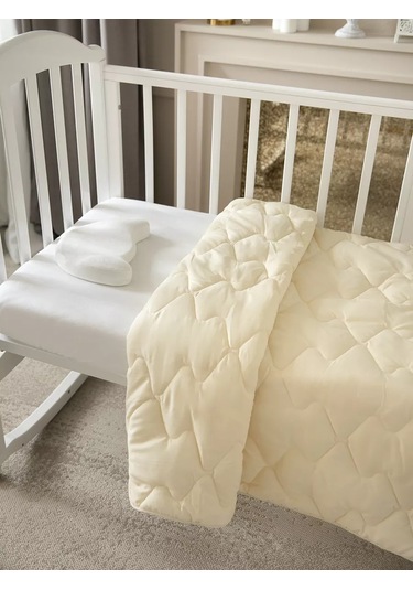 Tessolo Home Yenidoğanlar İçin Deve Yünü Battaniye 105x140 Yatak İç 10711214 Bej