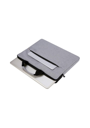 Taşınabilir Çok Fonksiyonlu Dizüstü Bilgisayar Çantası 14.1 inch Gri