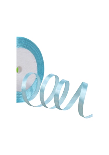 Saten Kurdele 6 Mm Mint 1 Metre