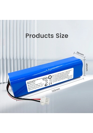 Lenovo T1s Pro Robot Uyumlu Batarya 14.4v 5200mah Pil