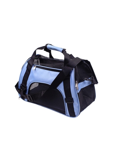 Taşınabilir Pet Sırt Çantası Köpek Go Out Messenger Katlanır Çanta Pet Malzemeleri, Özellikler: Orta Mavi