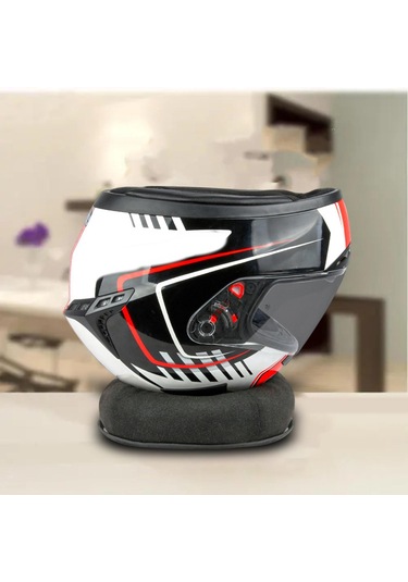 Suntek Kask Ekranı Destek Pedi Ev Kullanımı Kaymaz Aksesuarlar Siyah