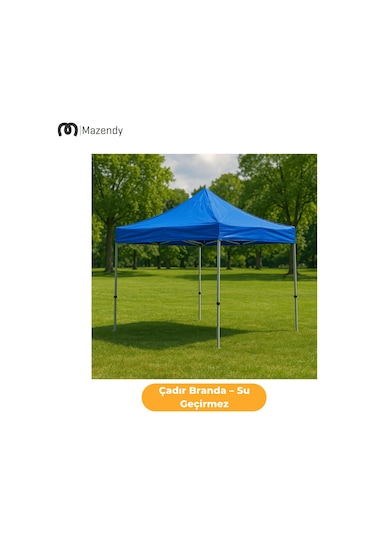 3x27 Metre Çadır Branda Su Geçirmez Otopark Ve Garaj Brandası 0