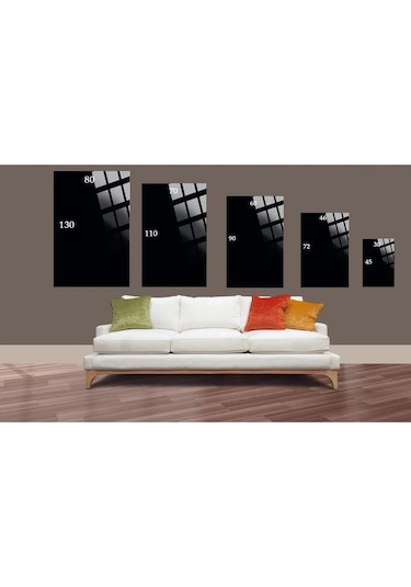 Türk Bayrağı Dikey Cam Tablo Modern Ev Ofis Salon Hediyelik Büyük Tablo Duvar Dekoru Bayrak