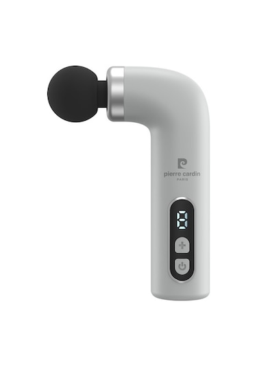 Pierre Cardin Şarjlı Mini Masaj Tabancası Pc-m10002 Açık Gri