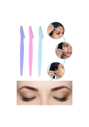 Kaş Düzeltici ve Şekillendirici Jilet Epilatör 3'lü