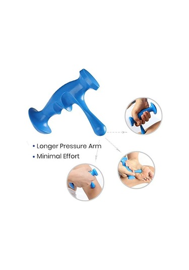 Derin Doku Masaj Aleti, Etkili Parmak Basıncı Çok Renkli