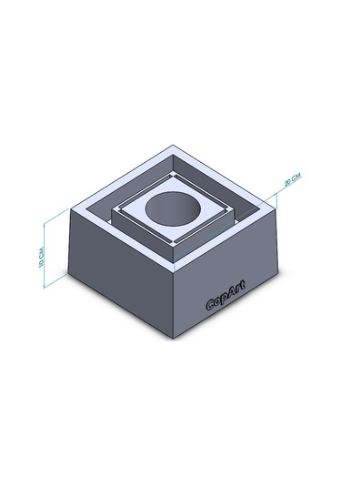Quadrata Kırmızı Biyoetanol Masaüstü Şömine - 1 Lt Yakıt Ve Dekoratif Taş Hediye